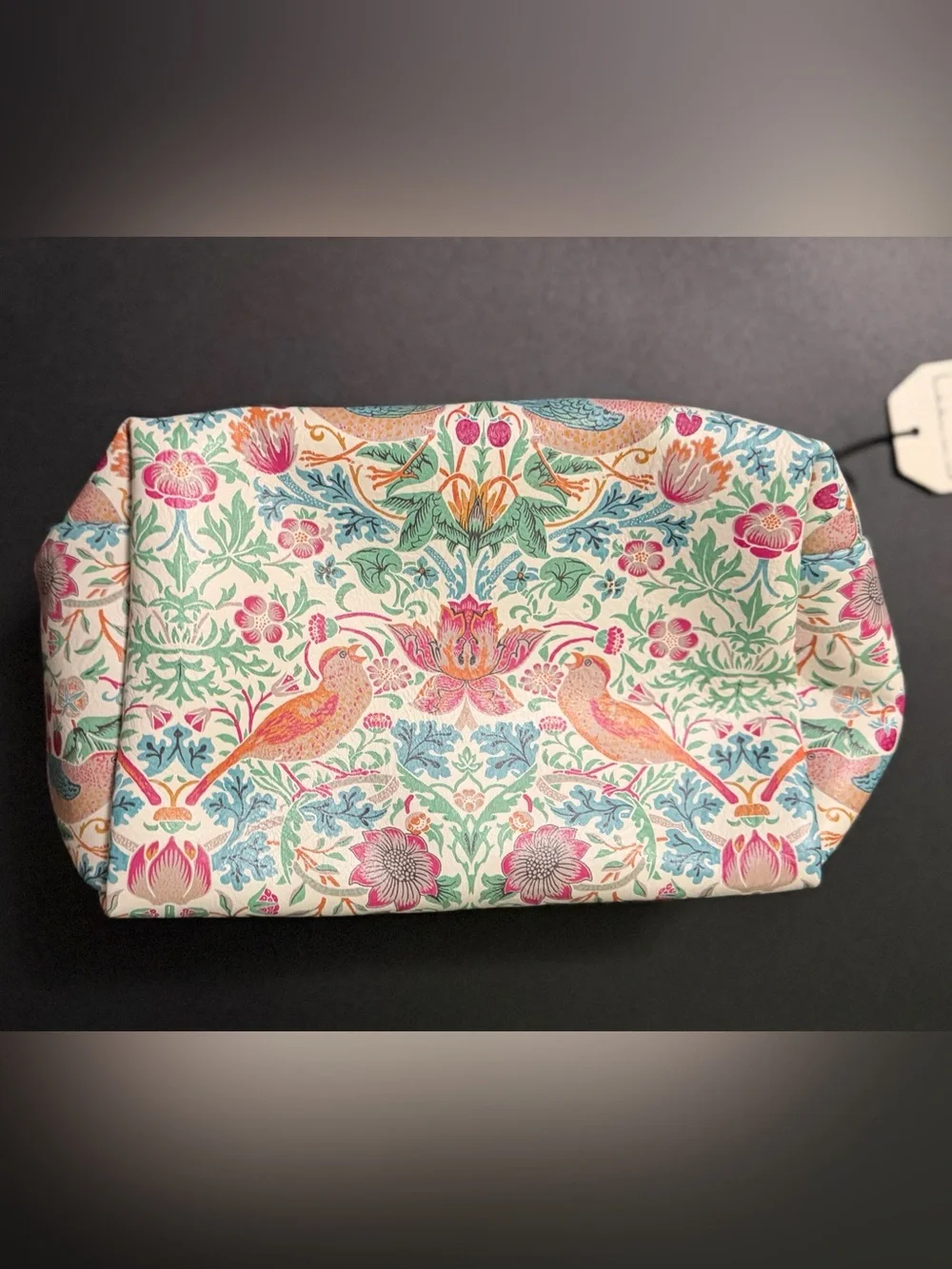 William Morris At Home Strawberry Thief Wash Bag NWT
